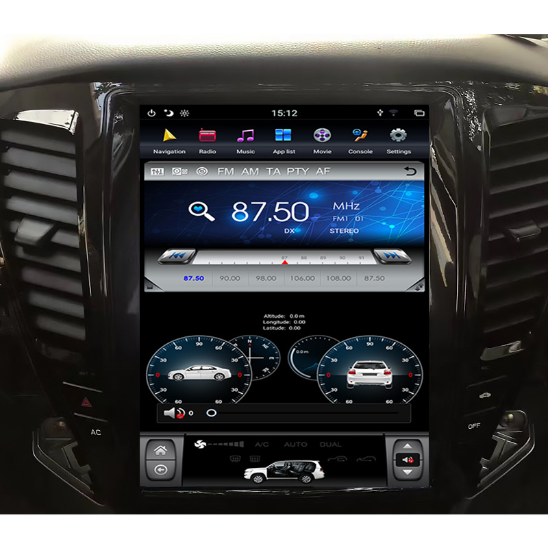 Mitsubishi Pajero 2017 Tesla style 10.4 inch Android Car DVD Player 